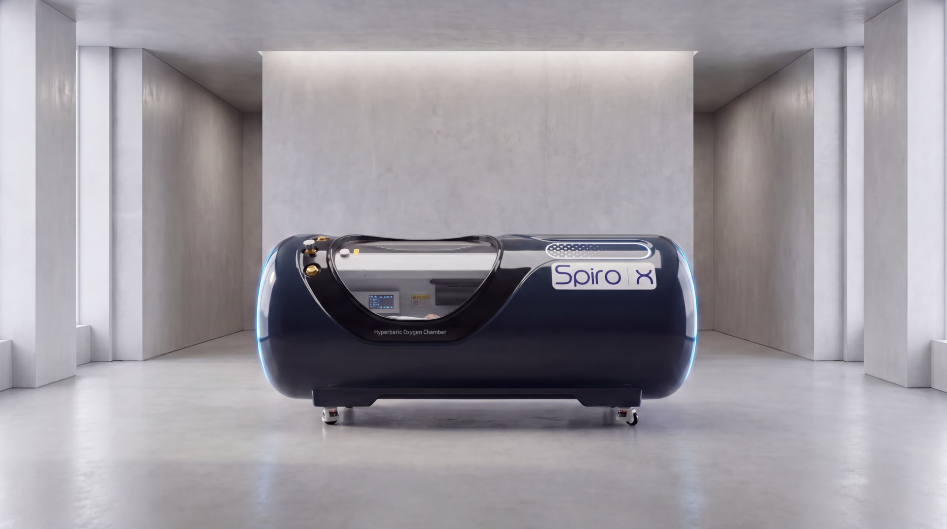 SpiroX hyperbarisk oksygenkammer